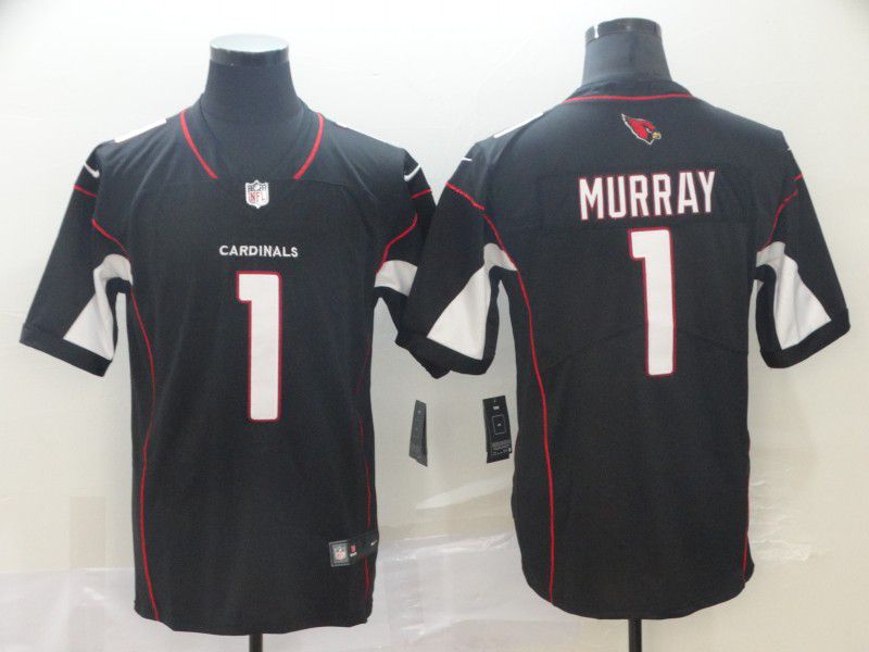Men Arizona Cardinals 1 Murray Black Nike Vapor Untouchable Limited NFL Jerseys